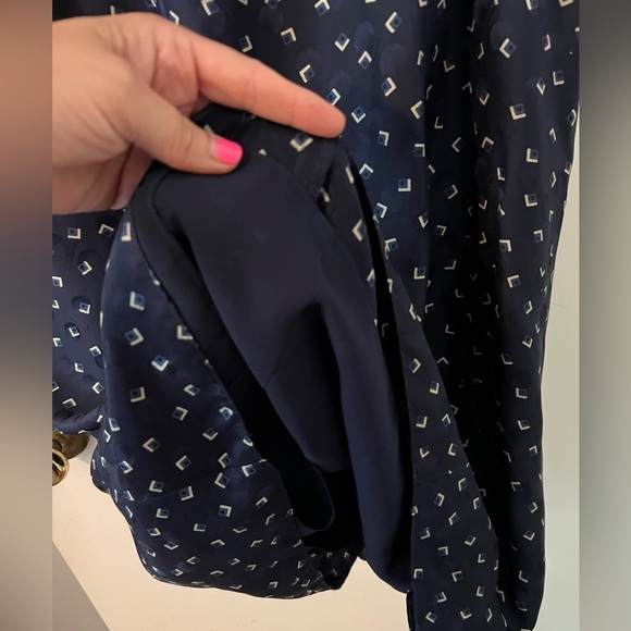 Vintage Ralph Lauren Blue Sleeveless Square Neck Sundress size 12 (J126) - Picture 3 of 13